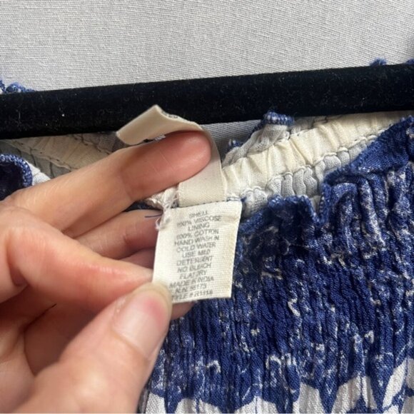 Raga Anthropologie Luana Off-The-Shoulder Romper Pom Pom sleeve Sz XS - Picture 6 of 10